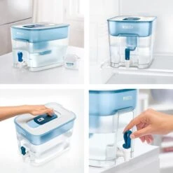 BRITA - Waterfilterkan Flow Cool - Blauw - 8,2L -LAVAZZA Winkel 1200x1200 26