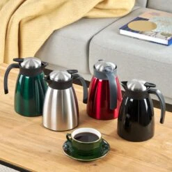 Blumtal Thermoskan Carla - Hoogwaardige Thermosfles - Voor Warme Dranken - Donkergroen -LAVAZZA Winkel 1200x1200 431