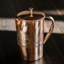 Puur Koperen Kan Bloempatroon - 1,5 Liter 5 Puur Koperen Kan Bloempatroon - 1,5 Liter -LAVAZZA Winkel 1200x1200 464