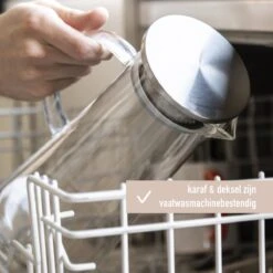 MÊZON® Schenkkan - Glazen Waterkan - Waterkaraf Voor Fruitwater - Multifunctionele Decanteer Karaf - Kan Met Deksel - 1.5L Capaciteit 2 MÊZON® Schenkkan - Glazen Waterkan - Waterkaraf Voor Fruitwater - Multifunctionele Decanteer Karaf - Kan Met Deksel - 1.5L Capaciteit -LAVAZZA Winkel 1200x1200 469