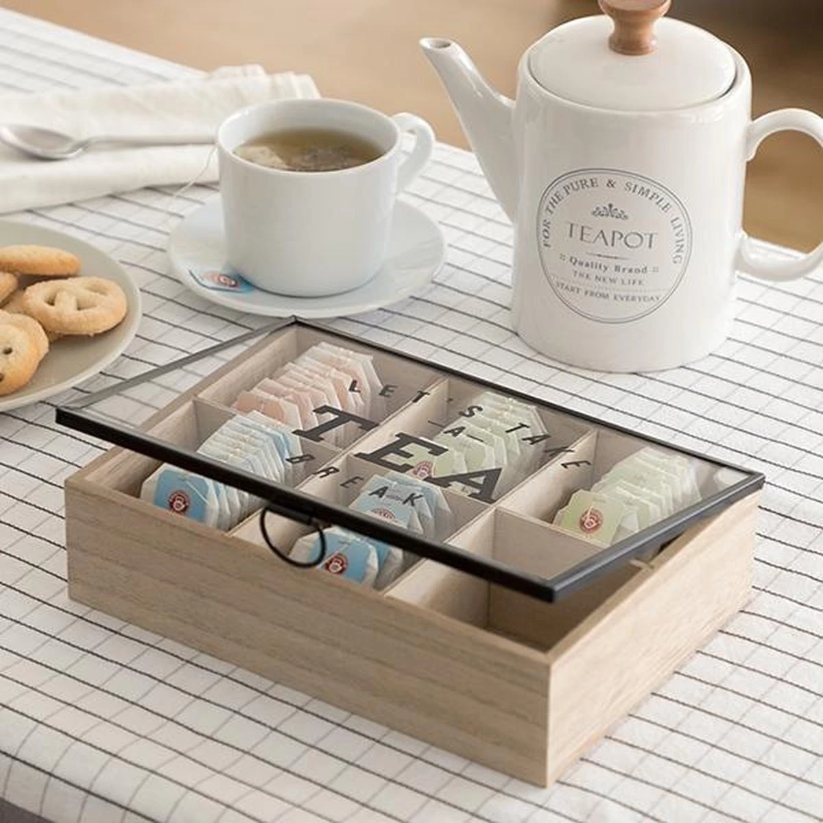 Theedoos Let´s Take A Break Merkloos Theedoos Let´s Take A Break -LAVAZZA Winkel 1200x1200 536