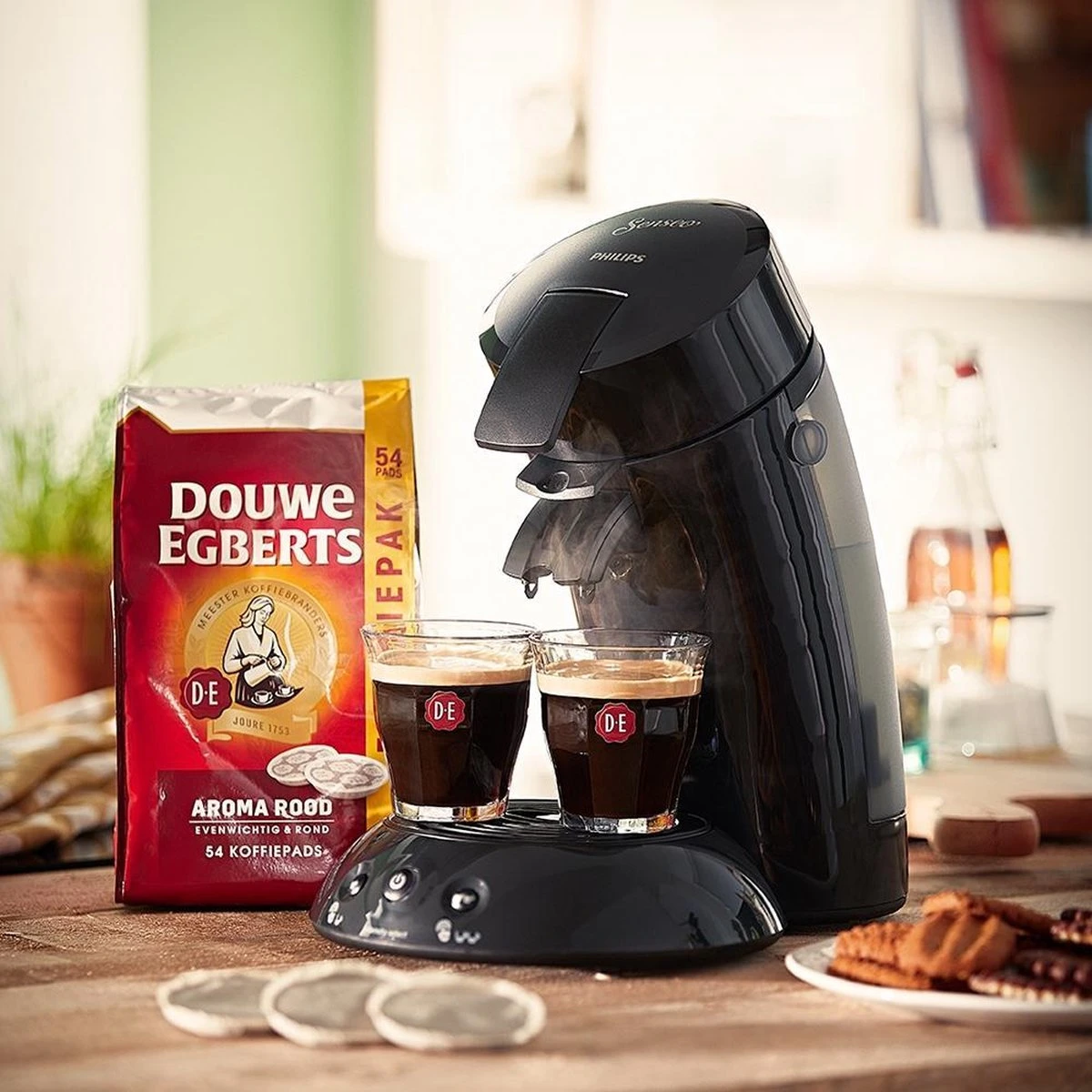 Douwe Egberts Intens Koffiepads - 4 x 54 pads Douwe Egberts Intens Koffiepads - 4 X 54 Pads -LAVAZZA Winkel 1200x1200 640