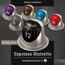 Douwe Egberts Espresso Ristretto (12) - 10 X 20 Koffiecups -LAVAZZA Winkel 1200x1200 688