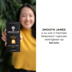 Aroma Club - Koffiebonen 1KG - No. 2 Smooth James - Koffie Intensiteit 3/5 - Espresso & Lungo -LAVAZZA Winkel 1200x1200 807