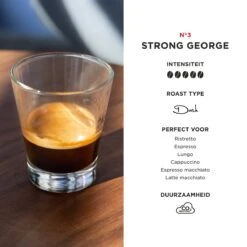 Aroma Club - Krachtige Koffiebonen 1KG - No. 3 Strong George - Koffie Intensiteit 5/5 -LAVAZZA Winkel 1200x1200 810