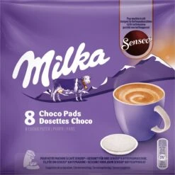 Senseo Milka Pads - 4 X 8 Pads - Warme Chocolademelk 5 Senseo Milka Pads - 4 X 8 Pads - Warme Chocolademelk -LAVAZZA Winkel 1200x1200 889