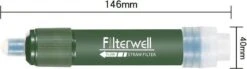 Merkloos Fllterwell Waterfilter - Survival - Zuiver & Schoon Drinkwater - Lichtgewicht - Water Filter - Outdoor - Hiking & Wandelen -LAVAZZA Winkel 1200x337