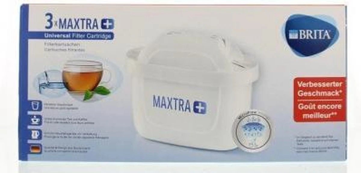 BRITA Maxtra+ Filterpatronen - 3 stuks BRITA Maxtra+ Filterpatronen - 3 Stuks -LAVAZZA Winkel