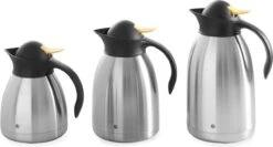 Hendi Thermoskan 1,5 Liter - Isoleerkan Met Drukkdop - Geel - Ø14,5x(H)23cm -LAVAZZA Winkel 1200x645