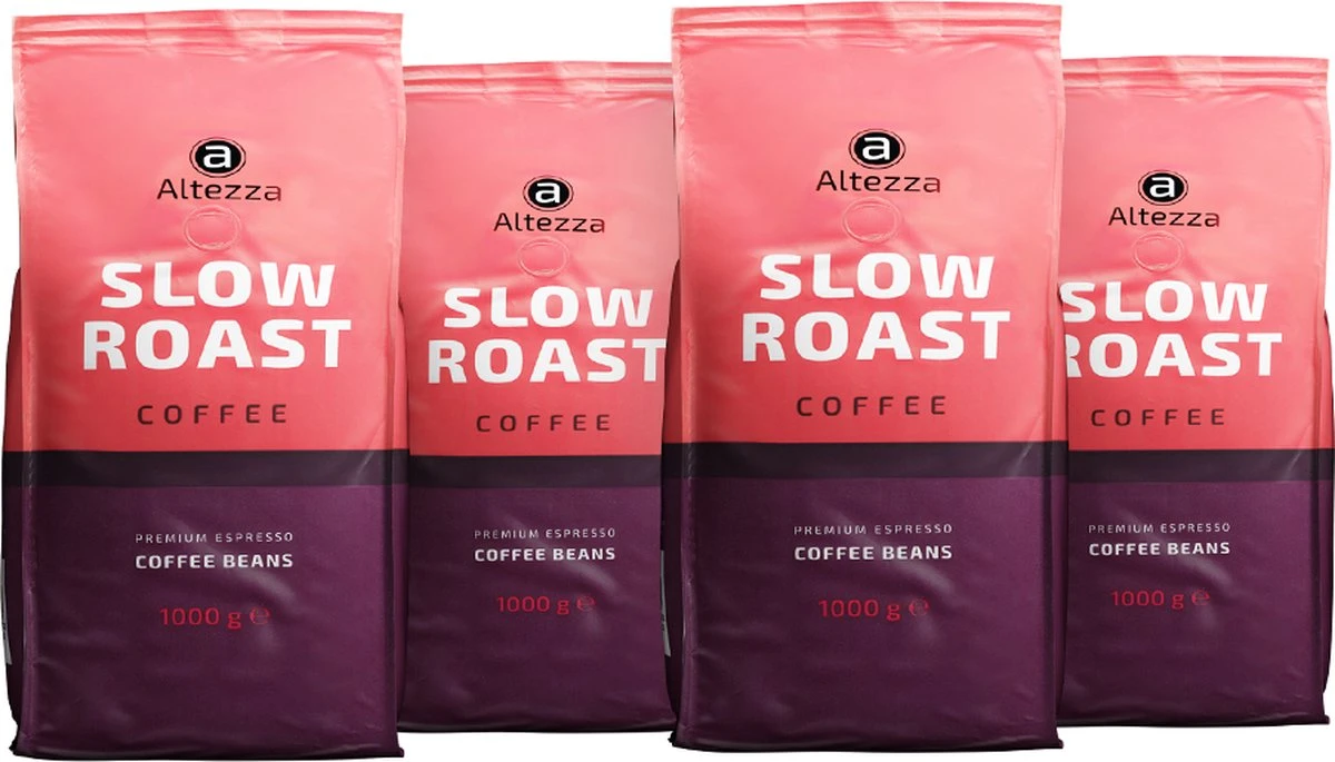 Altezza - Slow Roast - Koffiebonen - Espresso Koffiebonen - Ook Geschikt voor Lungo Koffie - Arabica en Robusta - 4 x 1kg Altezza - Slow Roast - Koffiebonen - Espresso Koffiebonen - Ook Geschikt Voor Lungo Koffie - Arabica En Robusta - 4 X 1kg -LAVAZZA Winkel 1200x685 9