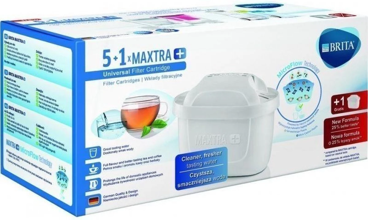 BRITA Maxtra Filterpatronen - 6 stuks BRITA Maxtra Filterpatronen - 6 Stuks -LAVAZZA Winkel