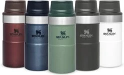 Stanley The Trigger-Action Travel Mug 0,25L - Thermosfles - Hammertone Green -LAVAZZA Winkel 1200x729 1