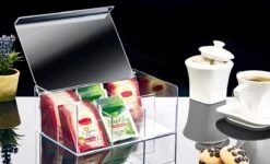 Box Up Theedoos - 6 Vakken - Ruimte Voor 60 Theezakjes - BPA Vrij - Transparant 4 Box Up Theedoos - 6 Vakken - Ruimte Voor 60 Theezakjes - BPA Vrij - Transparant -LAVAZZA Winkel 1200x730