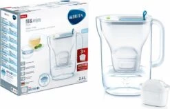 BRITA - Waterfilterkan Style Cool - Blauw - 2,4L + 3 MAXTRA+ Waterfilterpatronen -LAVAZZA Winkel 1200x769