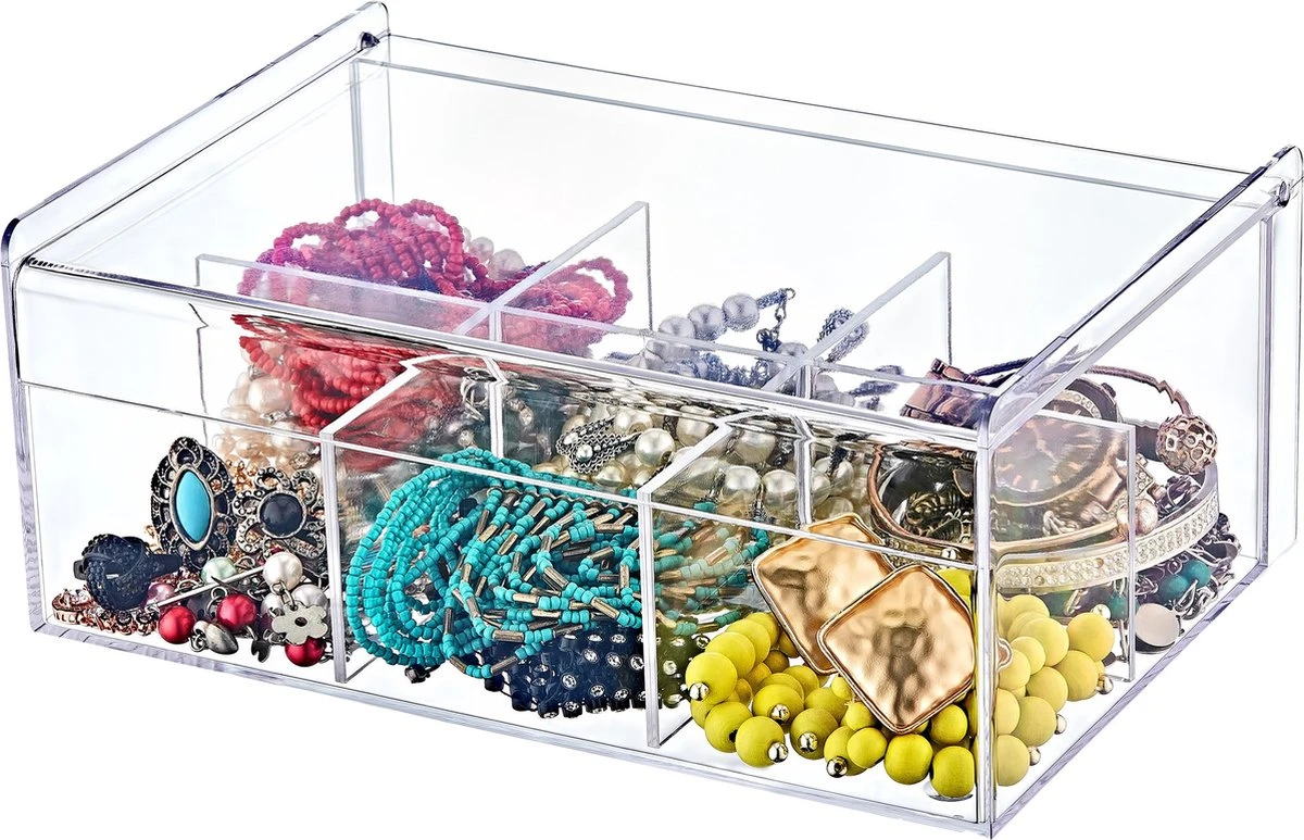 Box Up Theedoos - 6 Vakken - Ruimte Voor 60 Theezakjes - BPA Vrij - Transparant Box Up Theedoos - 6 Vakken - Ruimte Voor 60 Theezakjes - BPA Vrij - Transparant -LAVAZZA Winkel 1200x773 2