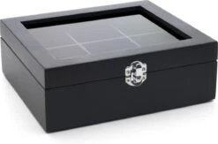 Bredemeijer - Theedoos 6-vaks Venster Bamboe Zwart 2 Bredemeijer - Theedoos 6-vaks Venster Bamboe Zwart -LAVAZZA Winkel 1200x790 2