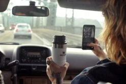 Stanley The Trigger-Action Travel Mug 0,25L - Thermosfles - Hammertone Green -LAVAZZA Winkel 1200x796 3