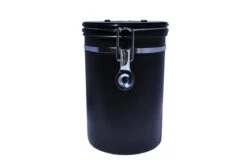 KoffieCanners Koffie Bewaarbus Luchtdicht Met CO2 Uitlaat Voor 600 Gram - Koffieblik Matzwart -LAVAZZA Winkel 1200x796 9
