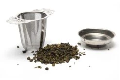 Merkloos ARELO Theezeef Met Uitlekschaaltje - RVS - 2 Stuks -LAVAZZA Winkel 1200x800 85