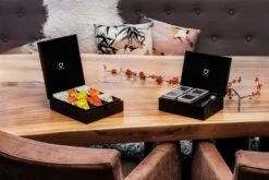 Bredemeijer - Theedoos + 4 Blikjes En Lepel Bamboe Zwart -LAVAZZA Winkel 1200x800 95