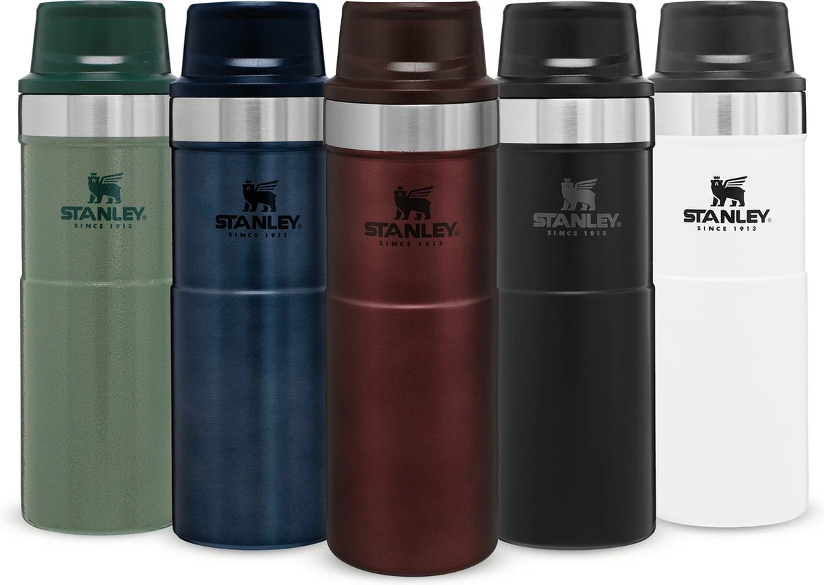 Stanley Trigger-Action Travel Mug 0.47L - thermosfles - Wine Stanley Trigger-Action Travel Mug 0.47L - Thermosfles - Wine -LAVAZZA Winkel