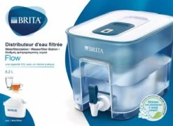 BRITA - Waterfilterkan Flow Cool - Blauw - 8,2L -LAVAZZA Winkel 1200x876