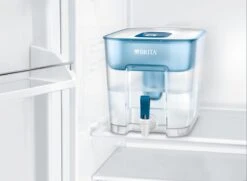 BRITA - Waterfilterkan Flow Cool - Blauw - 8,2L -LAVAZZA Winkel 1200x877