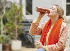 Mepal – Isoleerfles Ellipse 500 Ml – Houdt Je Drankje 12 Uur Warm En 24 Uur Koud – Rose Gold – Geschikt Voor Bruiswater – Thermosfles – Lekdicht -LAVAZZA Winkel 1200x881