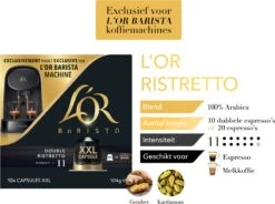 L'OR BARISTA XXL Ristretto (11) - 5 X 10 Koffiecups -LAVAZZA Winkel 1200x896 1