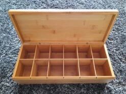 Theedoos Bamboe - Thee - 12 Vaks -LAVAZZA Winkel 1200x900 5