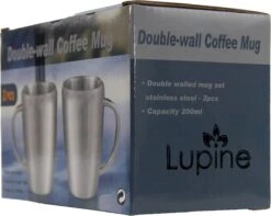 Lupine Beker RVS Dubbelwandig 200ml Lang Warm Set Van 2 Kopjes Mooie Set Bekers Van Roestvrij Staal 5 Lupine Beker RVS Dubbelwandig 200ml Lang Warm Set Van 2 Kopjes Mooie Set Bekers Van Roestvrij Staal -LAVAZZA Winkel 1200x959 1