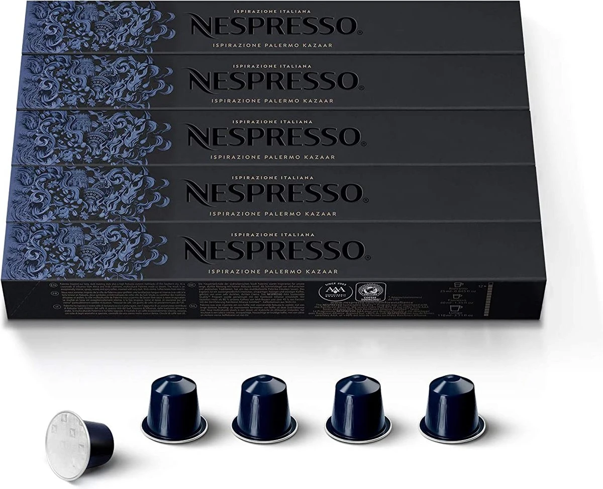 Nespresso - Inspirazione Kazaar - Nespresso Cups - 200 Stuks Nespresso - Inspirazione Kazaar - Nespresso Cups - 200 Stuks -LAVAZZA Winkel 1200x972 1