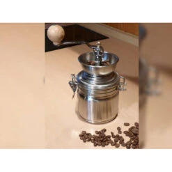 HI Handmatige Koffiemolen - RVS - Groot Opvangreservoir - Handgemalen Koffie -LAVAZZA Winkel 1797075 00c7de6b