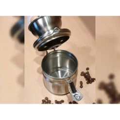 HI Handmatige Koffiemolen - RVS - Groot Opvangreservoir - Handgemalen Koffie -LAVAZZA Winkel 1797075 aa6d79d8