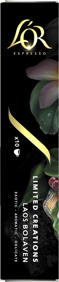 L'OR Espresso Limited Creations Laos Bolaven Koffiecups - Intensiteit 7/12 - 10 x 10 Capsules L'OR Espresso Limited Creations Laos Bolaven Koffiecups - Intensiteit 7/12 - 10 X 10 Capsules -LAVAZZA Winkel 252x1200 3