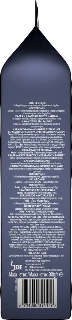 L'OR Espresso Fortissimo Koffiebonen (10) - 4 X 500 Gram -LAVAZZA Winkel 271x1200