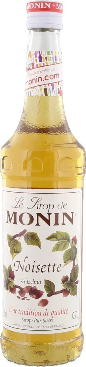 Monin Koffiesiroop Hazelnoot Noisette - 70 cl Monin Koffiesiroop Hazelnoot Noisette - 70 Cl -LAVAZZA Winkel 282x1200 2