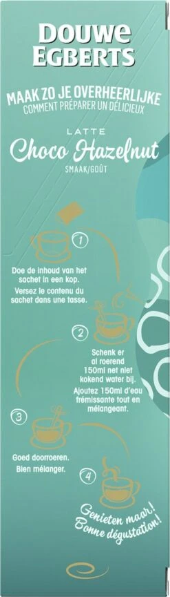 Douwe Egberts Latte Choco Hazelnut Oploskoffie - 5/9 Intensiteit - 5 X 8 Zakjes -LAVAZZA Winkel 343x1200 7