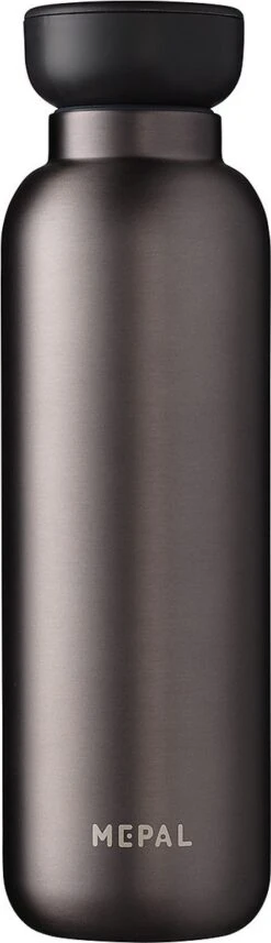 Mepal – Isoleerfles Ellipse 500 Ml – Houdt Je Drankje 12 Uur Warm En 24 Uur Koud – Tinanium – Geschikt Voor Bruiswater – Thermosfles – Lekdicht