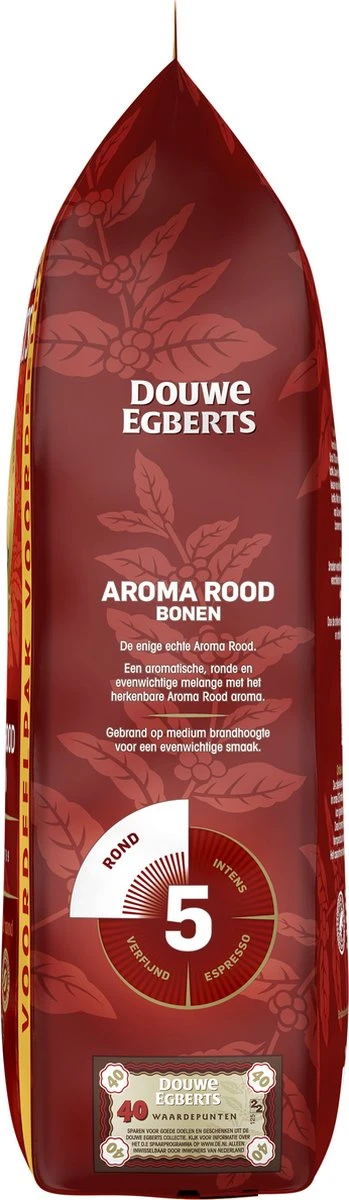 Douwe Egberts Aroma Rood Koffiebonen - 4 x 1000 gram - Extra grote verpakking Douwe Egberts Aroma Rood Koffiebonen - 4 X 1000 Gram - Extra Grote Verpakking -LAVAZZA Winkel 349x1200 6