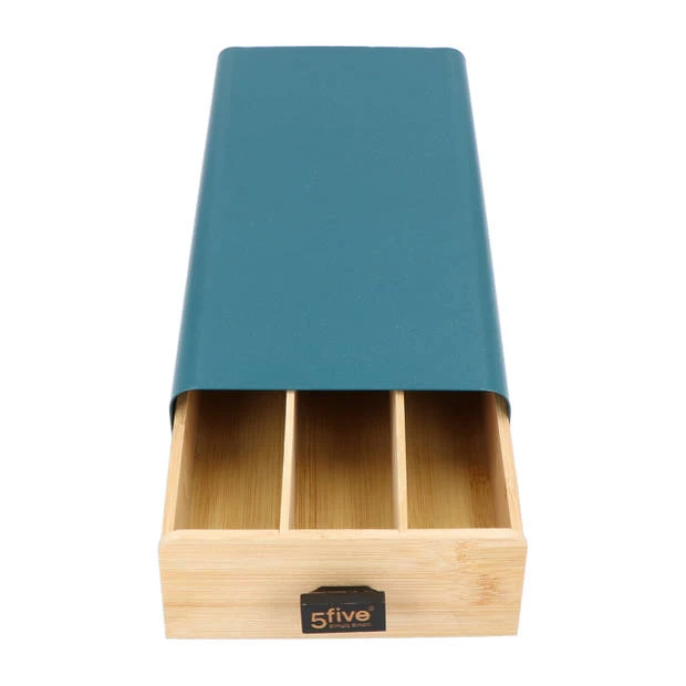 4goodz Capsulehouder Nespresso metaal/bamboe 30 cups 38x18x7cm - Blauw 4goodz Capsulehouder Nespresso Metaal/bamboe 30 Cups 38x18x7cm - Blauw -LAVAZZA Winkel 3528855 6d0d8058