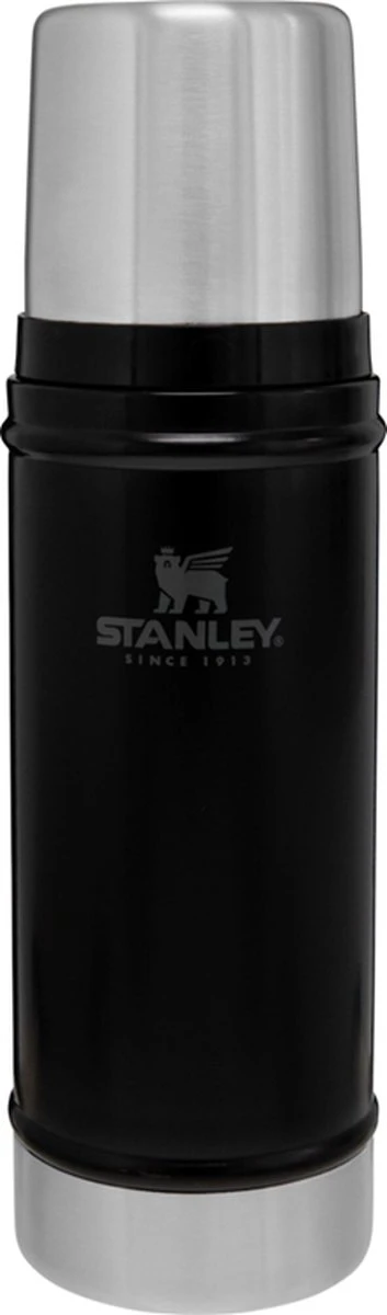 Stanley The Legendary Classic Bottle 0,47L - thermosfles - Matte Black Stanley The Legendary Classic Bottle 0,47L - Thermosfles - Matte Black -LAVAZZA Winkel