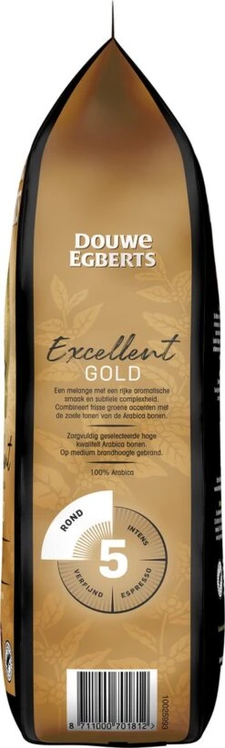 Douwe Egberts Excellent Gold Koffiebonen - 5/9 Intensiteit - 4 X 1kg 4 Douwe Egberts Excellent Gold Koffiebonen - 5/9 Intensiteit - 4 X 1kg -LAVAZZA Winkel 362x1200 3