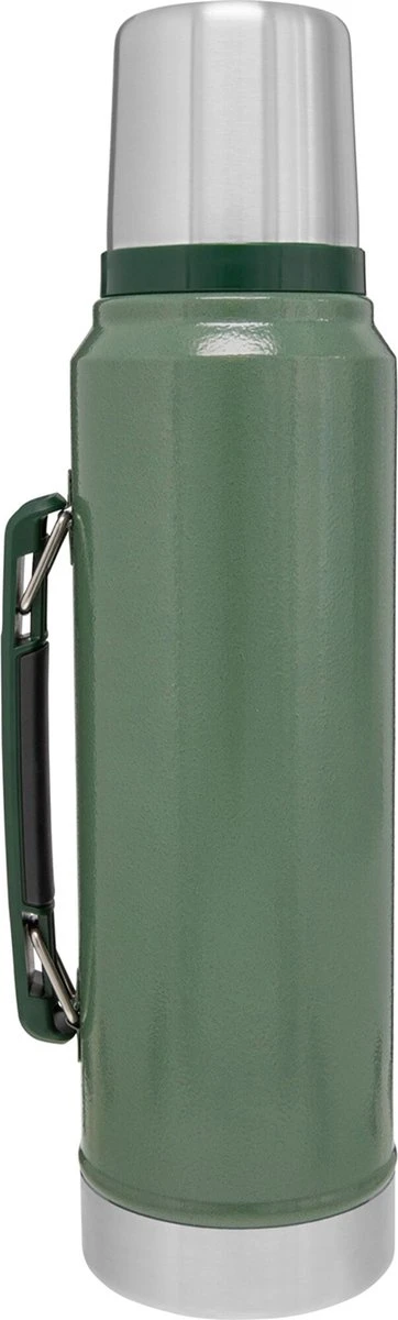 Stanley The Legendary Classic Bottle 1,00L - thermosfles - Hammertone Green Stanley The Legendary Classic Bottle 1,00L - Thermosfles - Hammertone Green -LAVAZZA Winkel