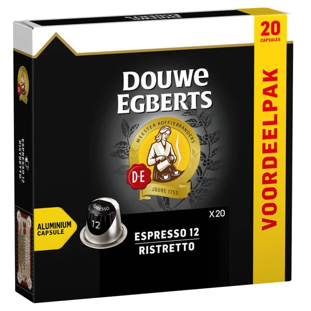 Douwe Egberts Espresso Ristretto koffiecups voordeelpak 20 stuks Douwe Egberts Espresso Ristretto Koffiecups Voordeelpak 20 Stuks -LAVAZZA Winkel 3657190 24359e47