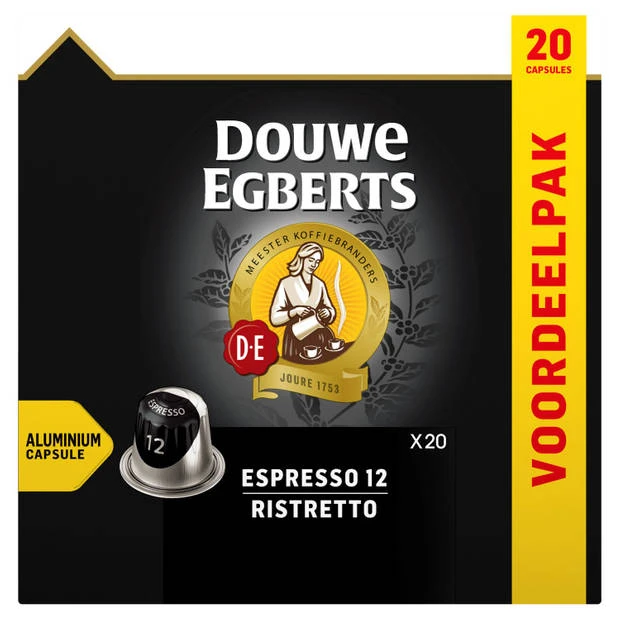 Douwe Egberts Espresso Ristretto koffiecups voordeelpak 20 stuks Douwe Egberts Espresso Ristretto Koffiecups Voordeelpak 20 Stuks -LAVAZZA Winkel 3657190 ac1919ec
