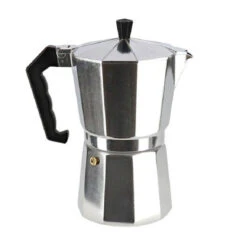 Aluminium Moka/koffiemaker Voor 3 Kopjes Espresso 14,5 Cm - Percolators