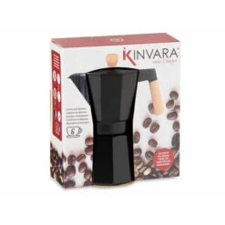 Aluminium Moka/koffiezetter Zwart 300 Ml - Percolators -LAVAZZA Winkel 3783911 37206b1a