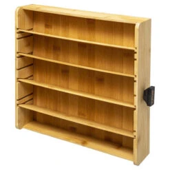 Koffie Cup/capsule Houder/dispenser Lade Bamboe Hout/metaal Zwart - Koffiecuphouders -LAVAZZA Winkel 3799350 209be4e9