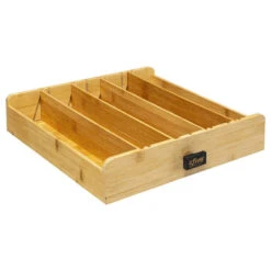 Koffie Cup/capsule Houder/dispenser Lade Bamboe Hout/metaal Zwart - Koffiecuphouders -LAVAZZA Winkel 3799350 56a69189